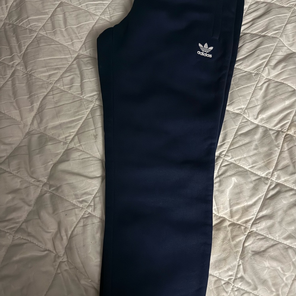Adidas Navy Essentials Track Pants